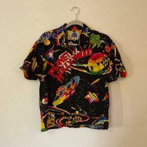 Planet Hollywood Button Shirt